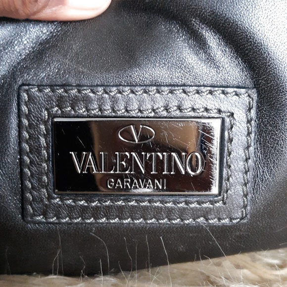 💥RARE‼️💯VALENTINO SEQUIN GLAM CHAIN TOTE - Picture 10 of 16